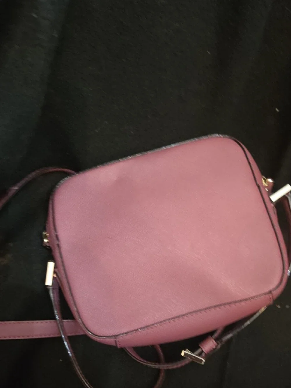 kate spade Mauve/Pink Crossbody Bag with Gold Plate New